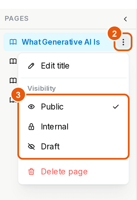 Page Options