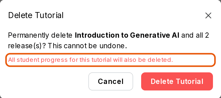 Delete Tutorial