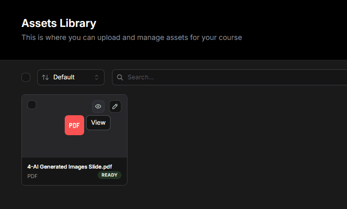 Uploaded Asset - READY
