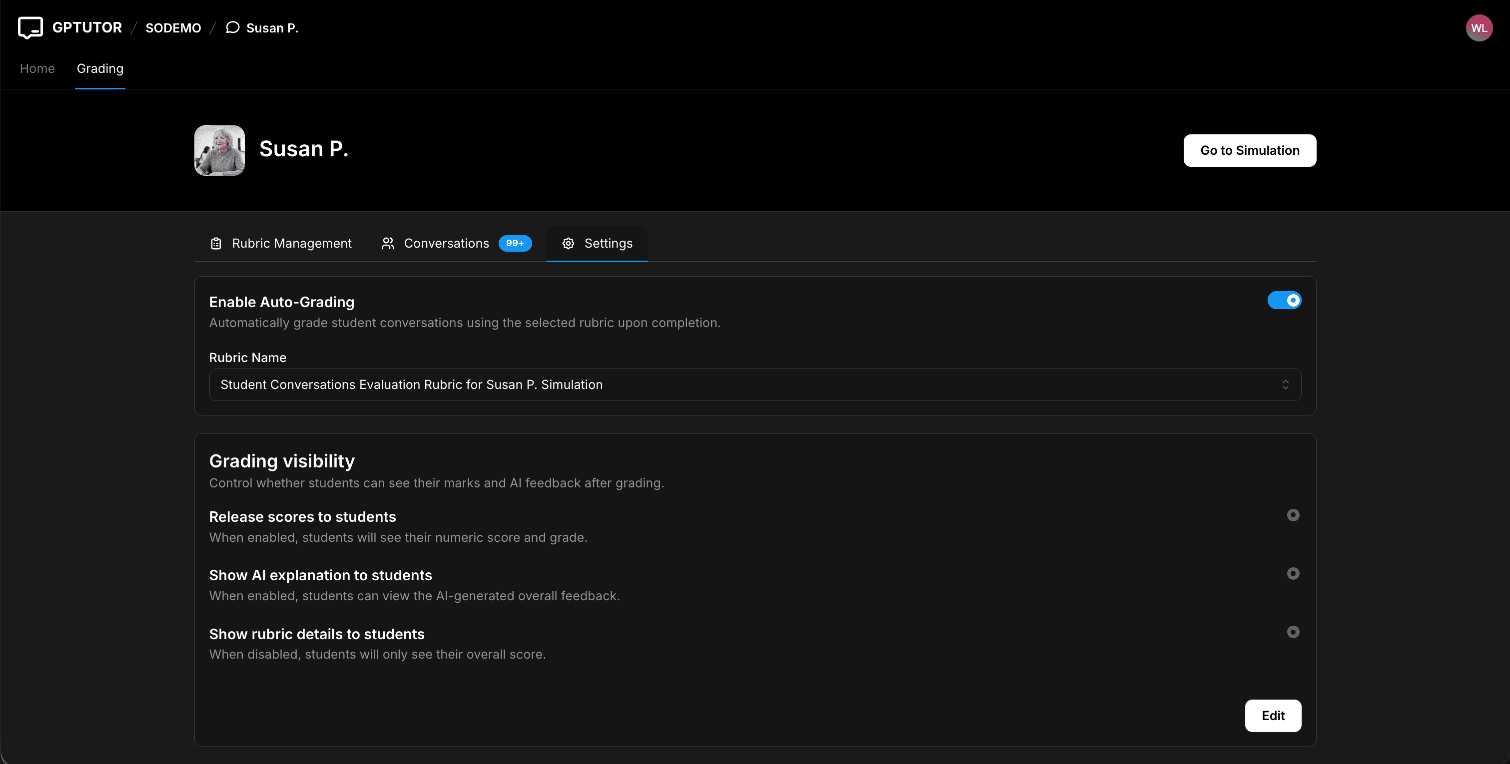 Export XLSX Button