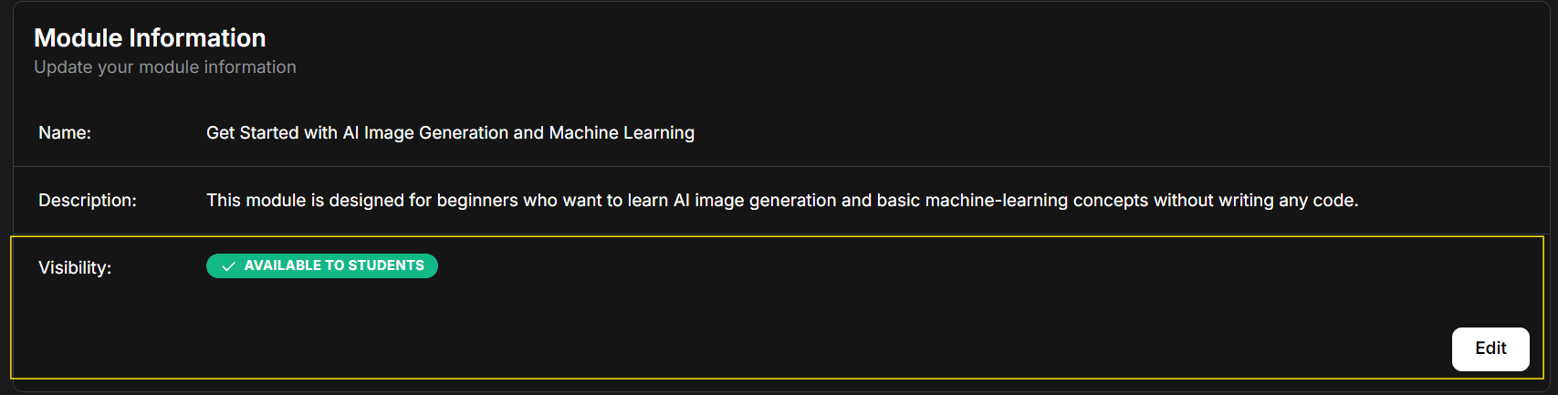 Module Information