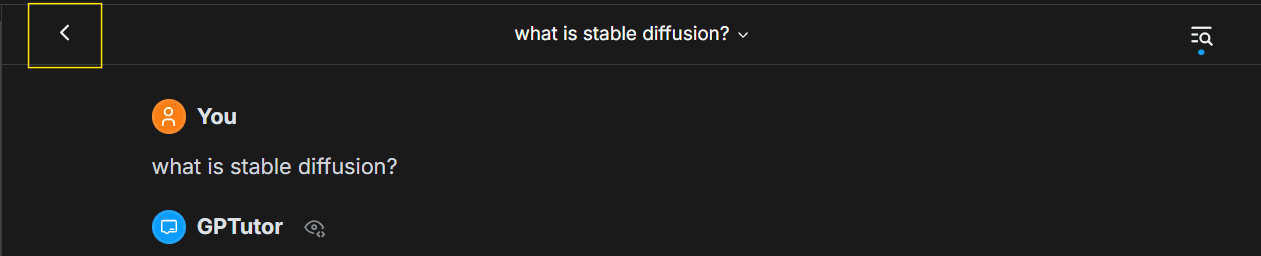 Conversation View Header