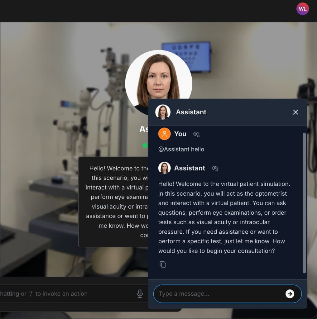 Assistant Dialog